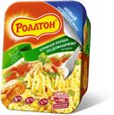 Макаронные изделия «Роллтон», яичные, острая куриная лапша по–домашнему, 90 г