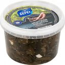 Салат из морской капусты Балтийский берег с кальмаром в уксусно-масляной заливке, 250 г