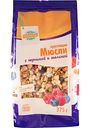 Мюсли хрустящие Глобус с черникой и малиной, 375 г