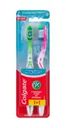 Зубная щётка "Макс Блеск", Colgate, 1+1 шт., в ассортименте
