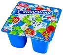 Йогурт Гек Экстра клубника-малина 4,7% 100 г