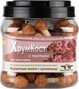 Лакомство для собак для мини пород GreenQZin с курицей ХрумКость, 750 г