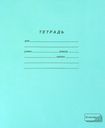 Тетрадь ученическая, 18 листов, обложка тетрадная, клетка, скрепка, А5