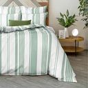 Комплект постельного белья семейный Fashion Fantasy Цветущий сад эмеральд, 5предметов