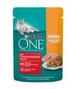 Корм для кошек "Purina One", курица/зеленая фасоль, 75 г