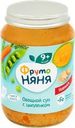Суп-пюре ФРУТОНЯНЯ Овощной с цыпленком, с 9 месяцев, 190г