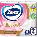 Туалетная бумага Zewa Ultra Soft 4 слоя, 4 рулона