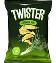 Чипсы Twister Картофель хрустящий  Зеленый лук 130г