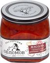 Фасоль гигантская РЕСТОРАЦИЯ ОБЛОМОВ запеченная с овощами, 430г