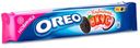 Печенье с начинкой OREO какао и клубничный чизкейк, 95 г