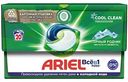 Капсулы для стирки белого белья Ariel Все в 1 Pods Cool Clean Горный родник, 20шт.