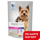 Kорм сухой PERFECT FIT для собак маленьких пород, с курицей, 500г