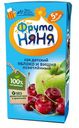 Сок детский «ФрутоНяня»  из яблок и вишни, 200 мл