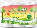 Туалетная бумага Joy Еco с перфорацией и тиснением с ароматом яблока 2 слоя 12шт.