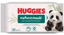 Влажные салфетки детские Huggies Naturemade для чувствительной кожи, 56шт
