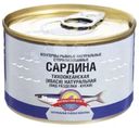 Сардина Курильский Берег тихоокеанская Иваси натуральная куски, 250г