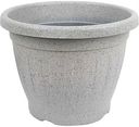 Горшок для цветов пластиковый 8,5 литра, 22 × 28 см