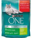 Корм для кошек PURINA ONE®, Индейка/злаки, 750г