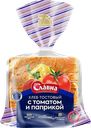 Хлеб Тостовый с томатом и паприкой нарезанный Хлебозавод №7 400г