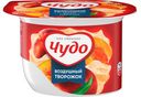 Десерт 5,8% "Чудо" творожный, со вкусом персика, 85 г