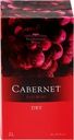 Вино TRADITIONAL WINE Каберне сортовое красное сухое, 2л