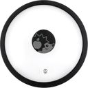 Крышка HOMECLUB 28см, с силиконовым ободом Арт. XW-G-008