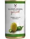 Оливки La Explanada фаршированные пастой из перца халапеньо, 350г