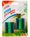 Кубик для сливного бачка Свежинка лесной, 2×50г
