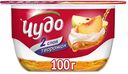 Десерт творожный воздушный Чудо Творожок Персик-груша 4,2%, 100 г
