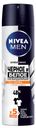 Антиперспирант Nivea Men Чёрное и Белое Невидимый Extra спрей, 150мл