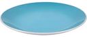 Тарелка обеденная керамическая цвет: голубой/белый, 27 см