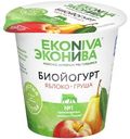 Биойогурт ЭкоНива с яблоком и грушей 2.8%, 125г