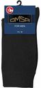 Носки мужские зимние Omsa Comfort 303 микроплюш цвет: чёрный, размер 42-44