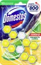 Блок для унитаза DOMESTOS Power 5 Duo Свежесть лайма, 2x55г