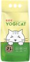 Наполнитель Yogicat растительный впитывающий для кошачьего туалета, 7 л