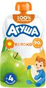 Пюре фруктовое детское АГУША Яблоко, с 4 месяцев, 90г