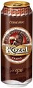 Пиво Velkopopovicky Kozel темное фильтрованное 3,8%, 450 мл