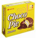Пирожное Choco Pie Lotte Банан, 336 г