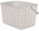 Корзина для хранения Plast Team Melange с ручкой 3 литров, 23,3×17,5×12,6 см
