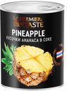 PREMIERE OF TASTE Ананас кусоч в собств соку с кл 425г ж/б:6