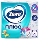 Туалетная бумага Zewa Плюс Океан 2 слоя, 4 рулона
