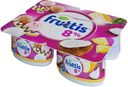 Продукт Йогуртный Fruttis пастеризованный Суперэкстра Банана-сплит Пинаколада 8 % 115 г