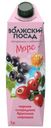 Морс Волжский посад Черная смородина, брусника, морошка 1л