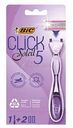 Бритвенный станок Bic Click Soleil 5 лезвий с 2 сменными кассетами