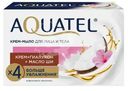 Крем-мыло Aquatel Кокосовое молочко туалетное твёрдое, 90г