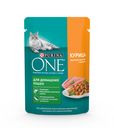 Корм Purina One с курицей и морковью для кошек, 75г