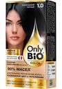 Крем-краска для волос Only Bio Color 1.0 Роскошный черный, 115мл