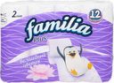 Бумага туалетная Familia Plus Волшебный цветок ароматизированная 2 слоя, 12шт