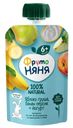 Пюре детское ФрутоНяня 90г яблоко груша банан персик йогурт