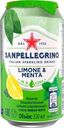 Напиток газ S.Pellegrino Лим/Мята0,33л ж/б